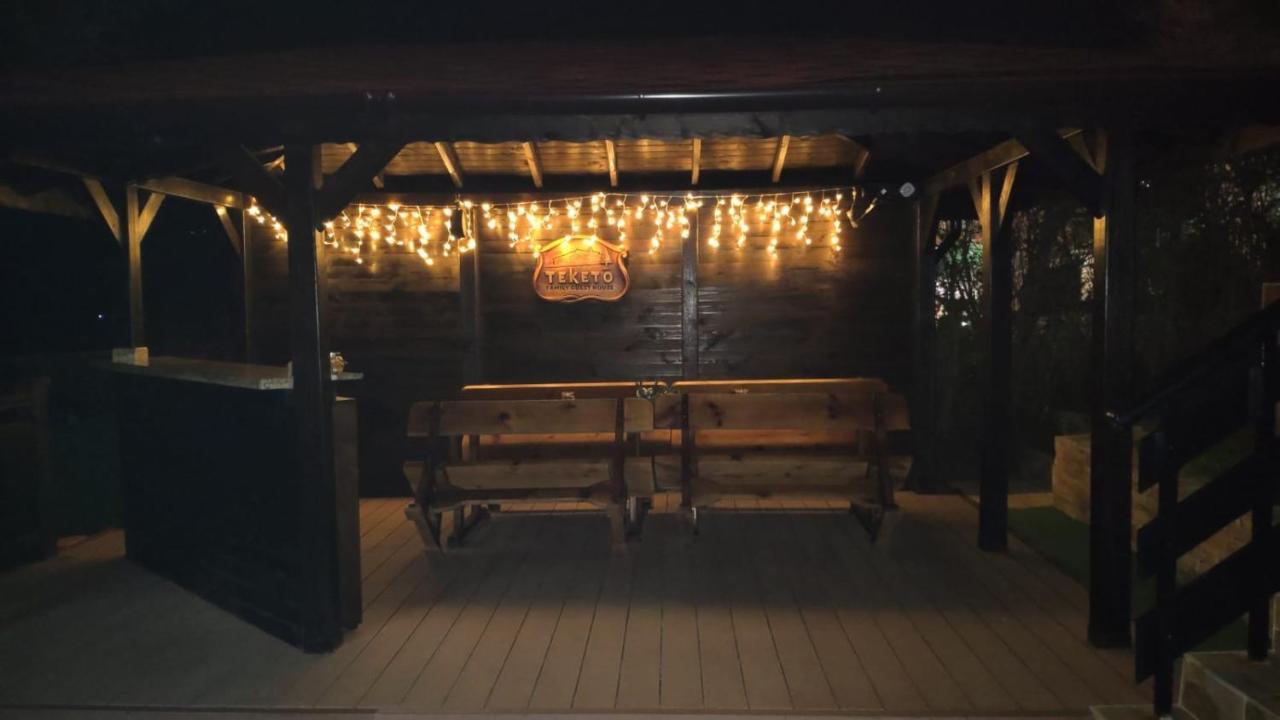 Вила Теkето I Vila Teketo Family Guest House Nikolovo Bagian luar foto